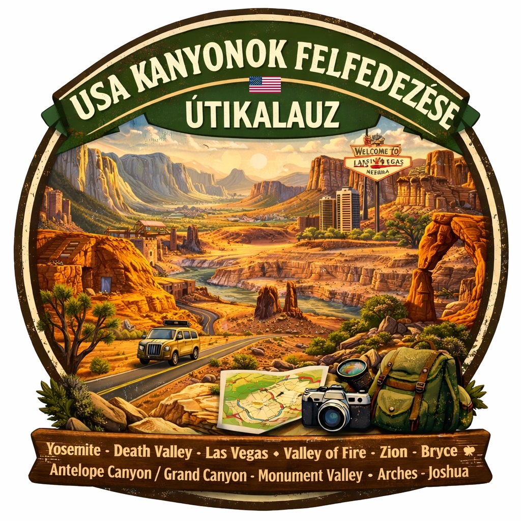 USA Nyugat itiner